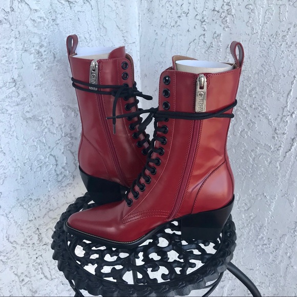SOLD- Chloe Rylee Boot in Red❣️ - Picture 4 of 8